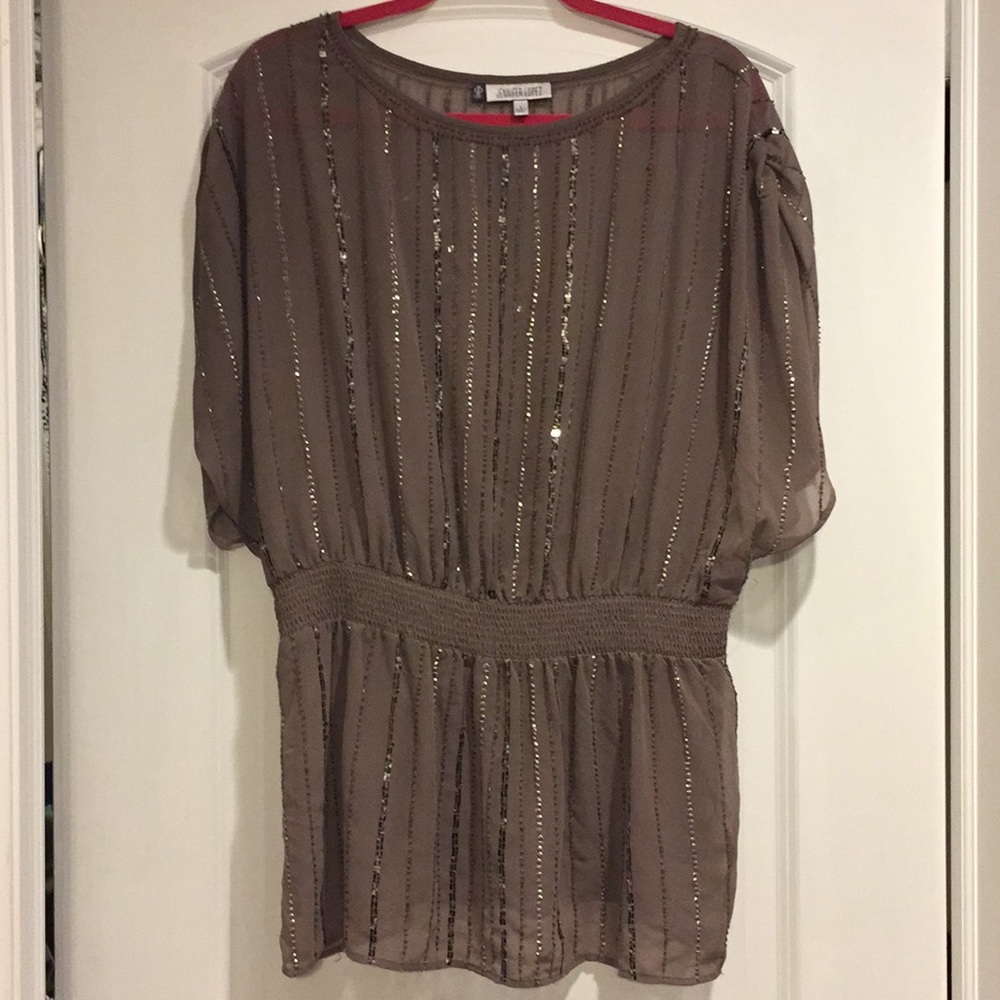 Sequined blouse